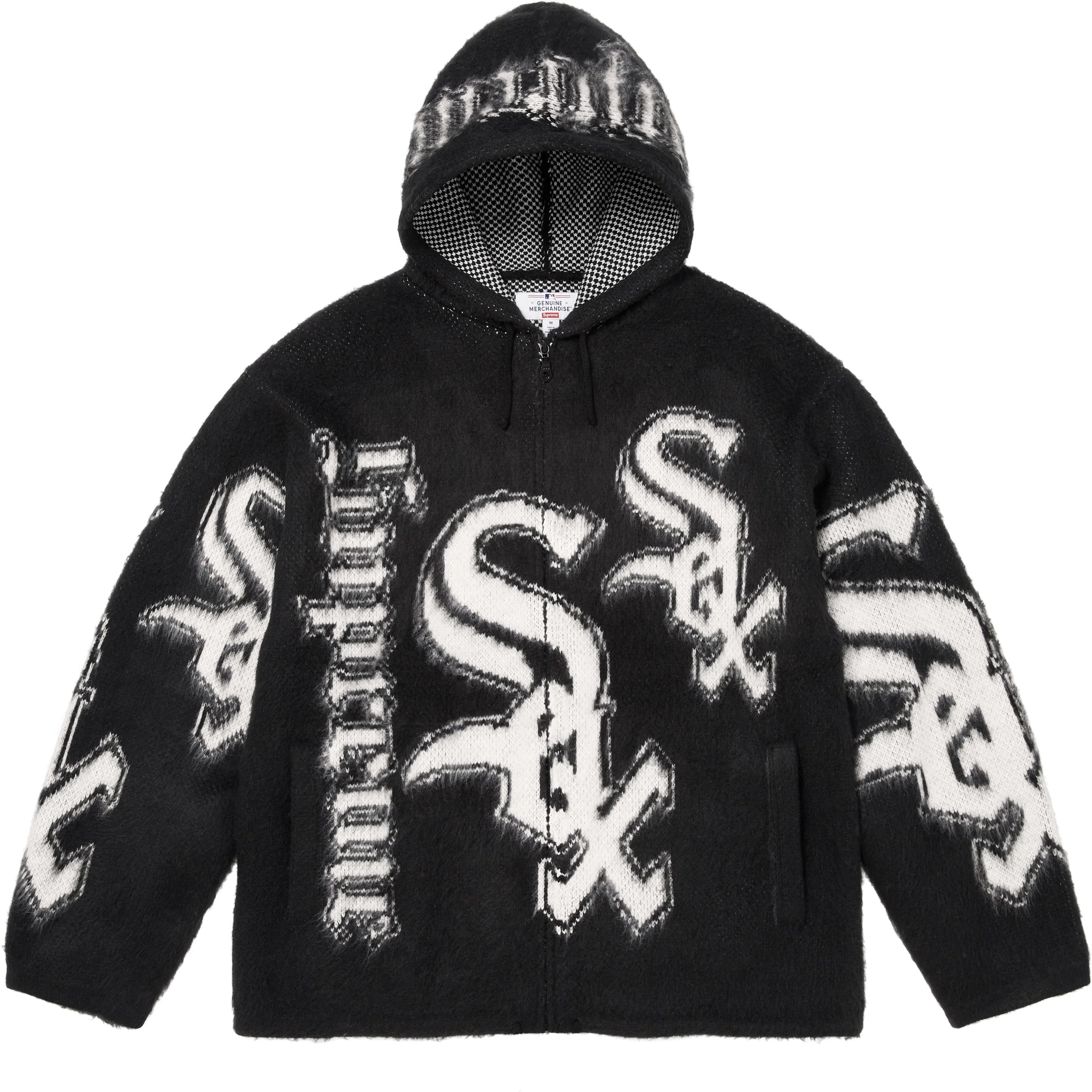 Supreme®/Chicago White Sox™ Zip Up Hooded Sweater view 5